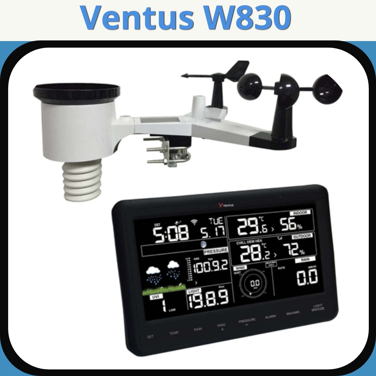 Anmeldelse af Ventus W830