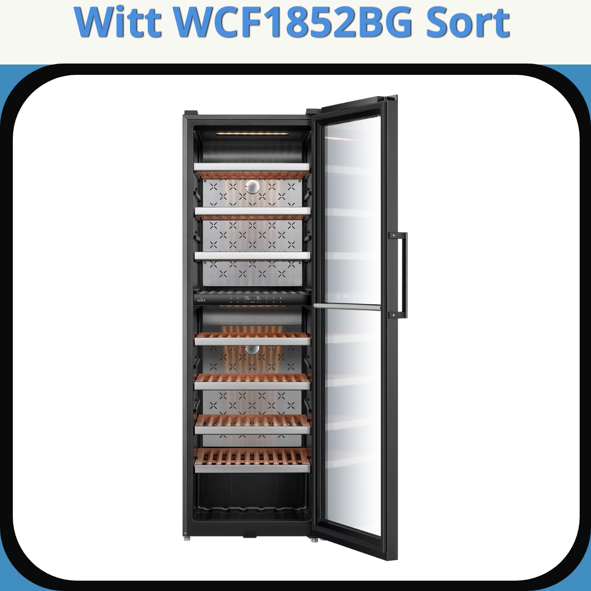 Anmeldelse af Witt WCF1852BG Sort