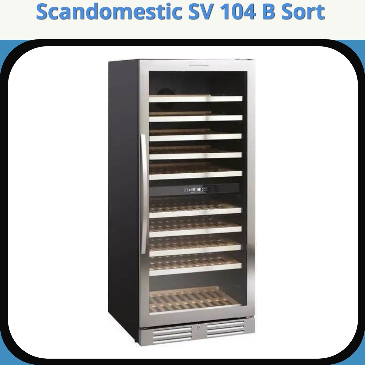 Anmeldelse af Scandomestic SV 104 B Sort