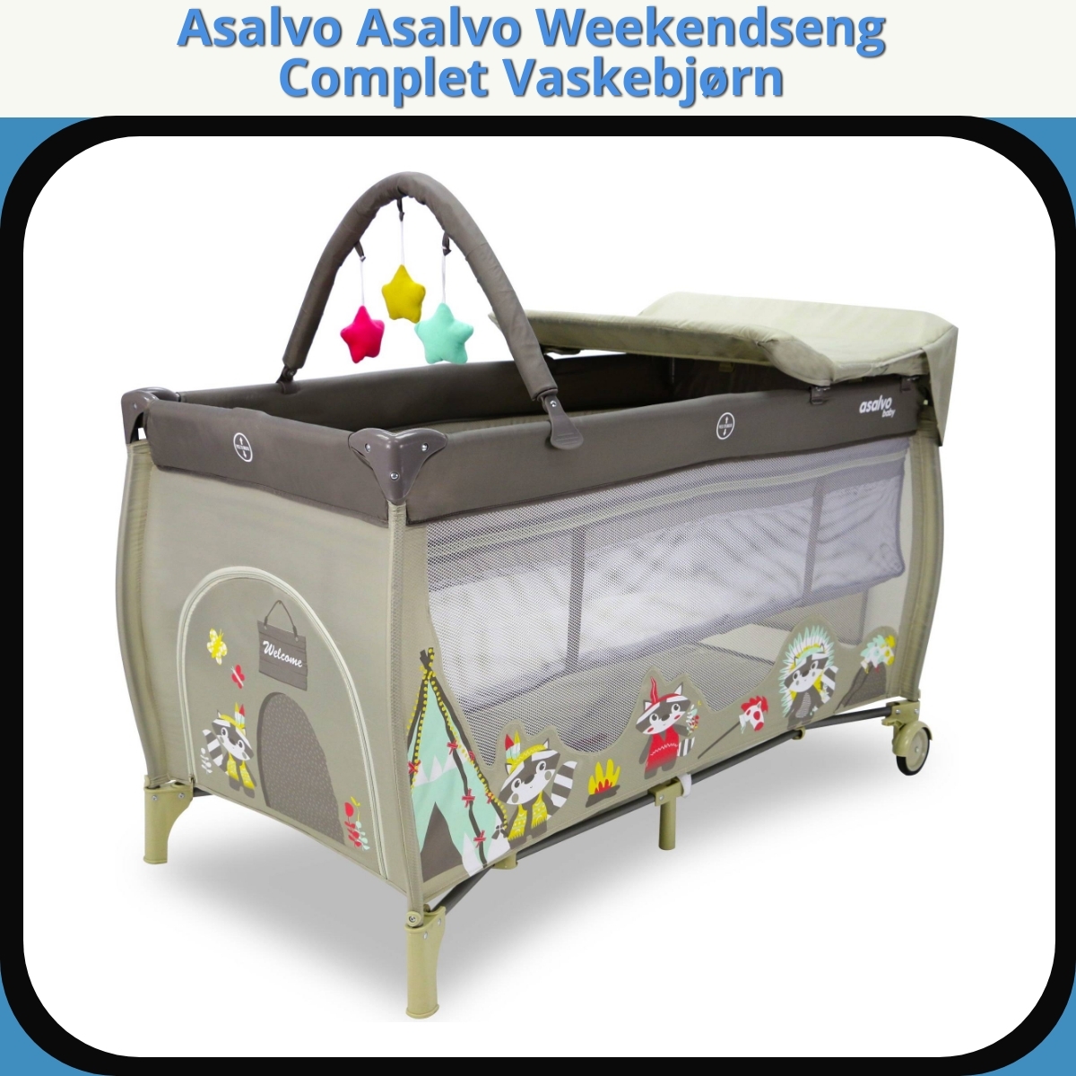 Anmeldelse af Asalvo Asalvo Weekendseng Complet Vaskebjørn