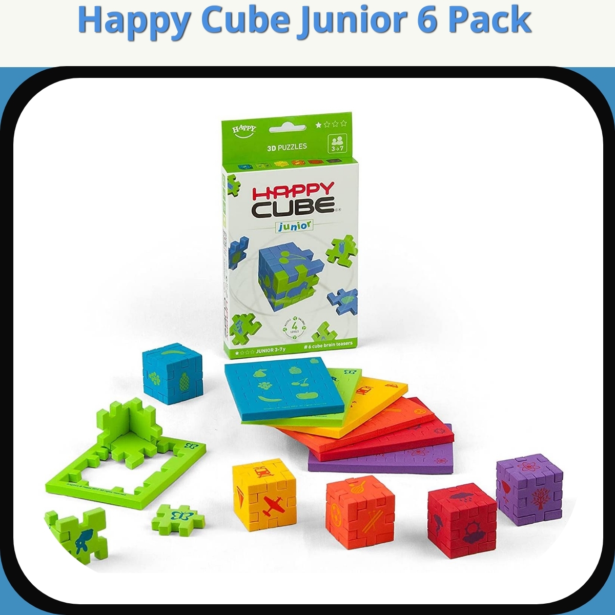 Anmeldelse af Happy Cube Junior 6 Pack