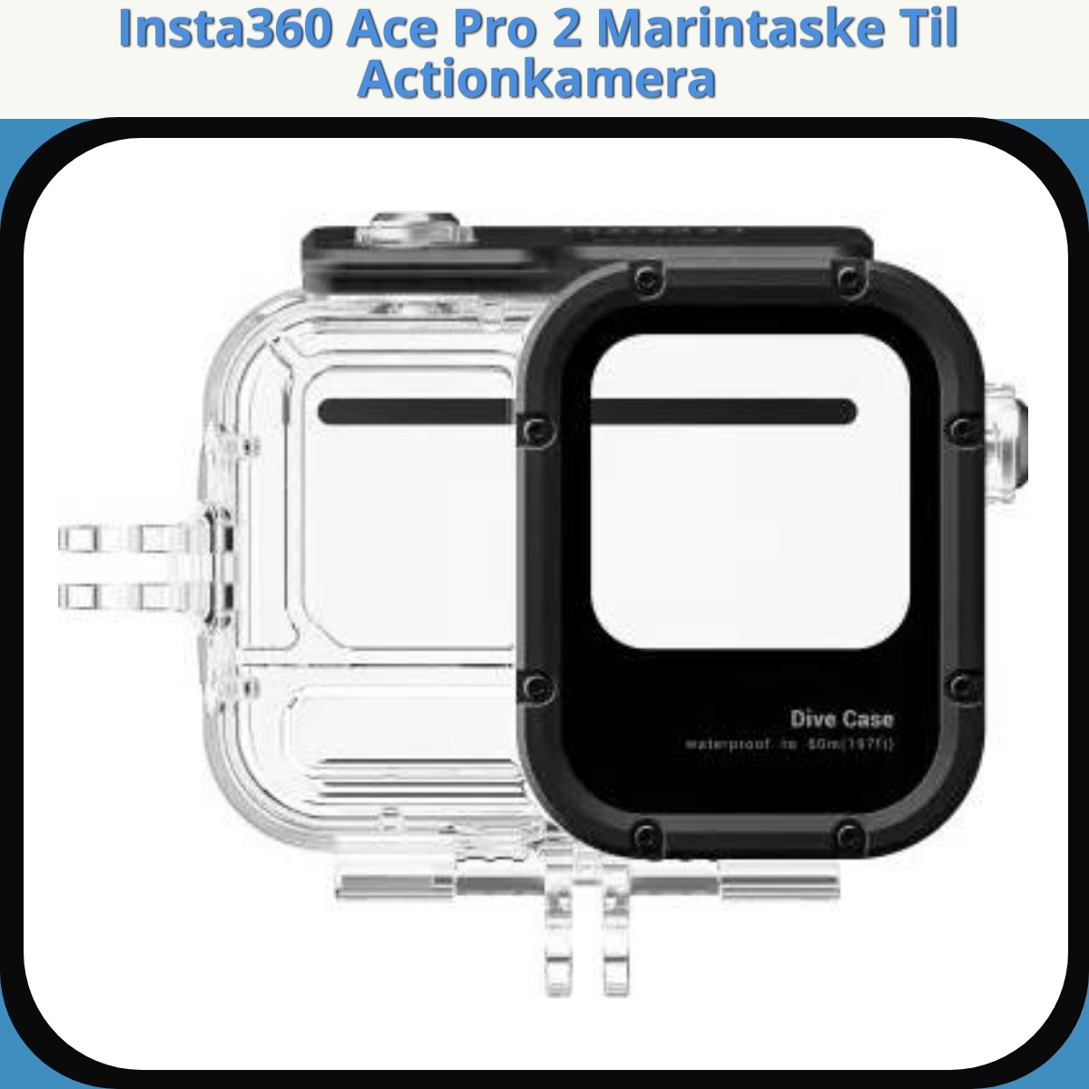 Anmeldelse af Insta360 Ace Pro 2 Marintaske Til Actionkamera