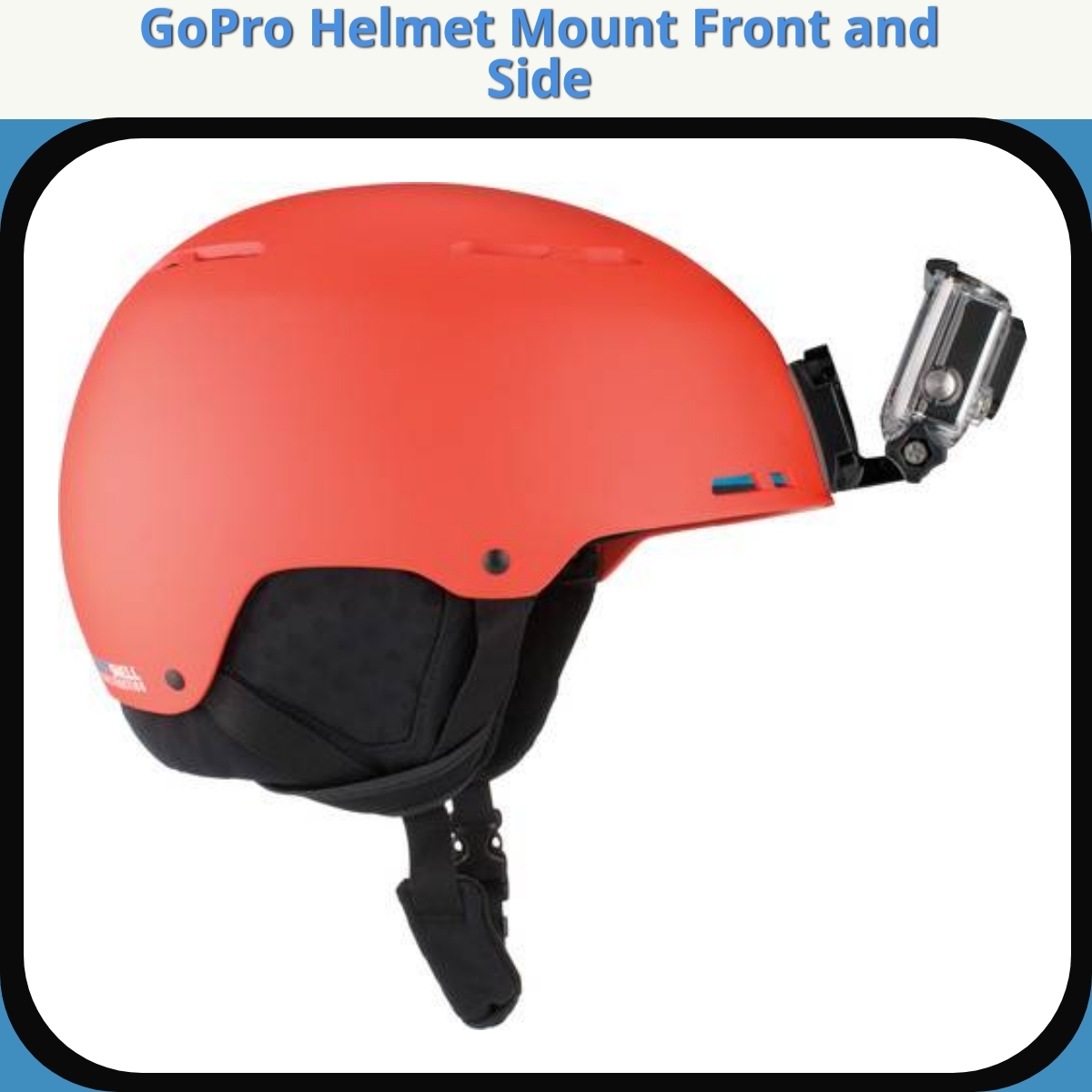 Anmeldelse af GoPro Helmet Mount Front and Side