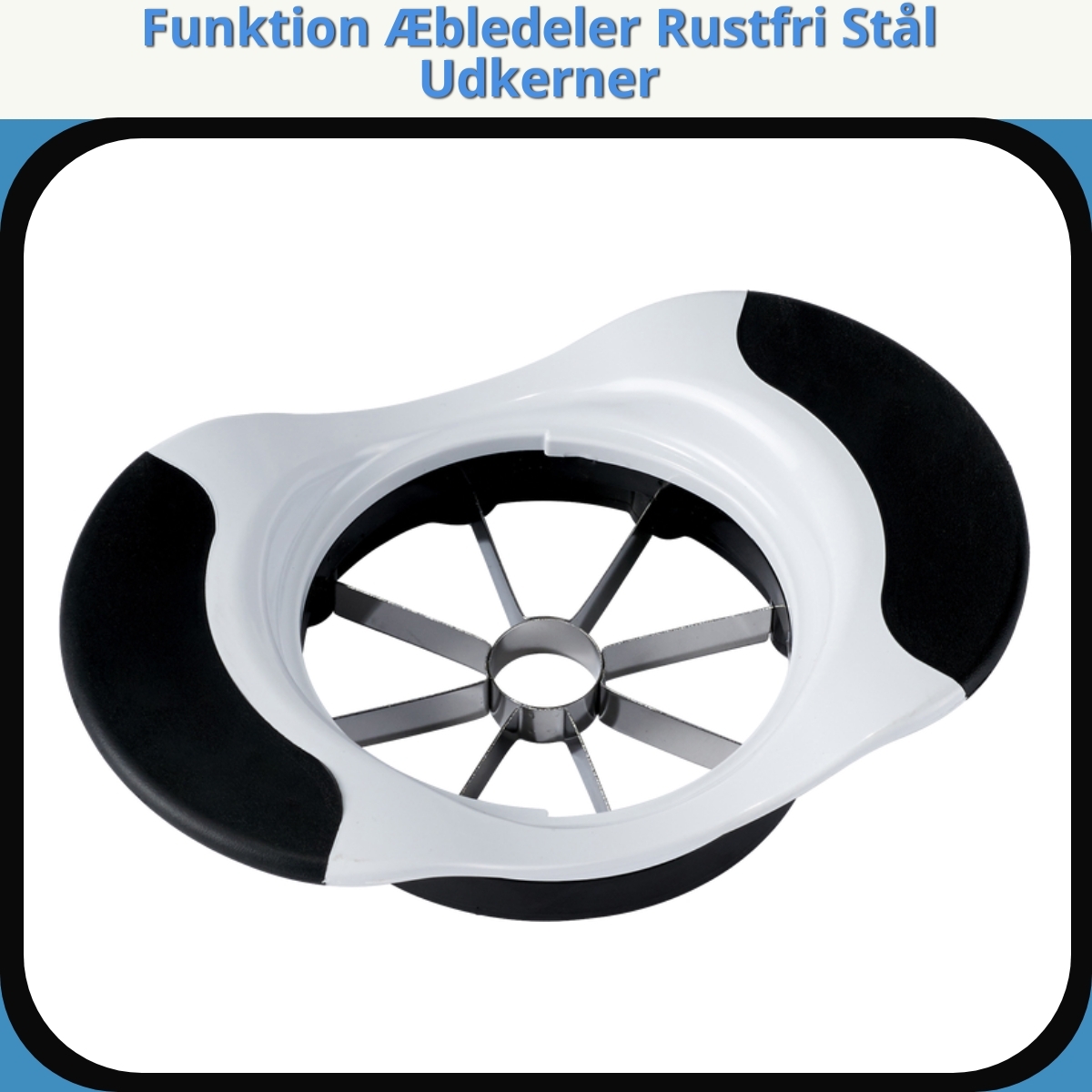 Anmeldelse af Funktion Æbledeler Rustfri Stål Udkerner