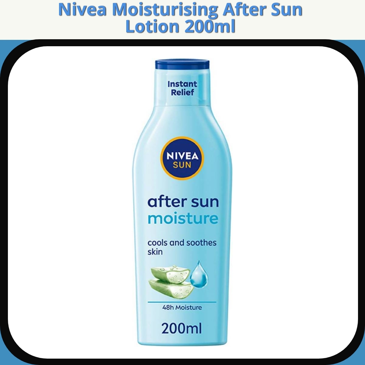 Anmeldelse af Nivea Moisturising After Sun Lotion 200ml