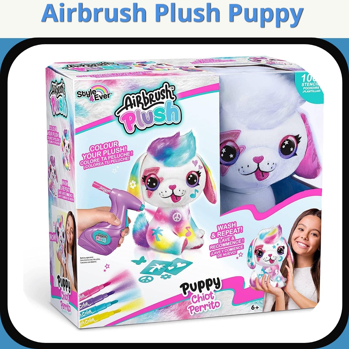 Anmeldelse af Airbrush Plush Puppy
