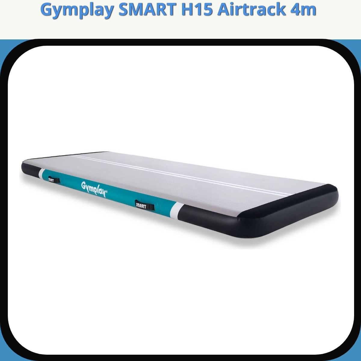 Anmeldelse af Gymplay SMART H15 Airtrack 4m