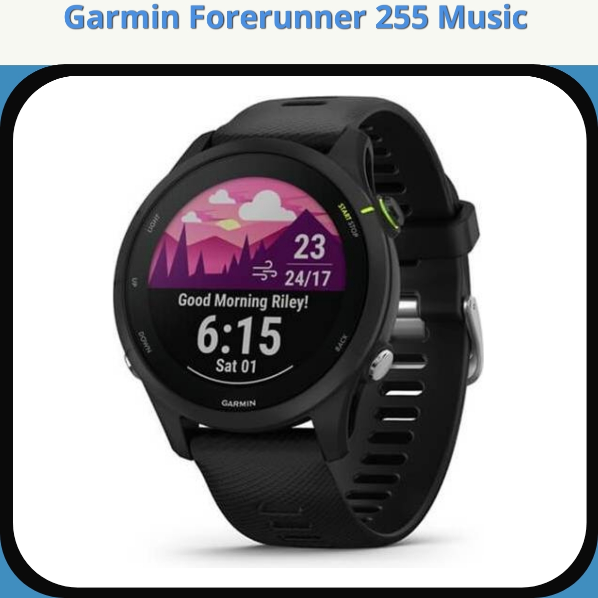 Anmeldelse af Garmin Forerunner 255 Music