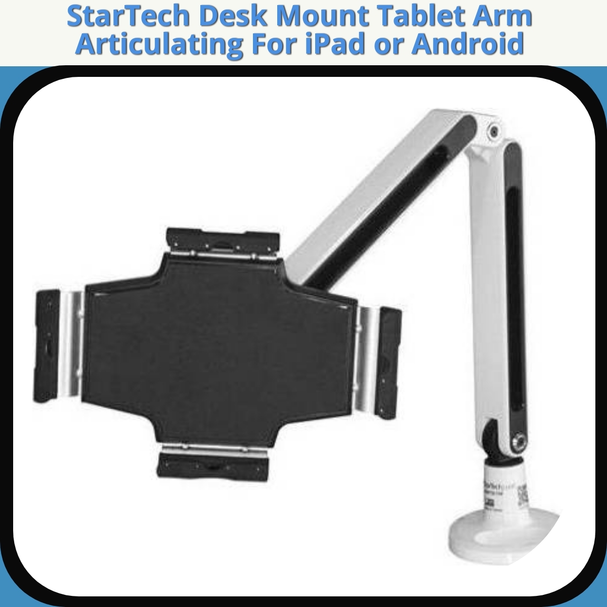 Anmeldelse af StarTech Desk Mount Tablet Arm Articulating For iPad or Android