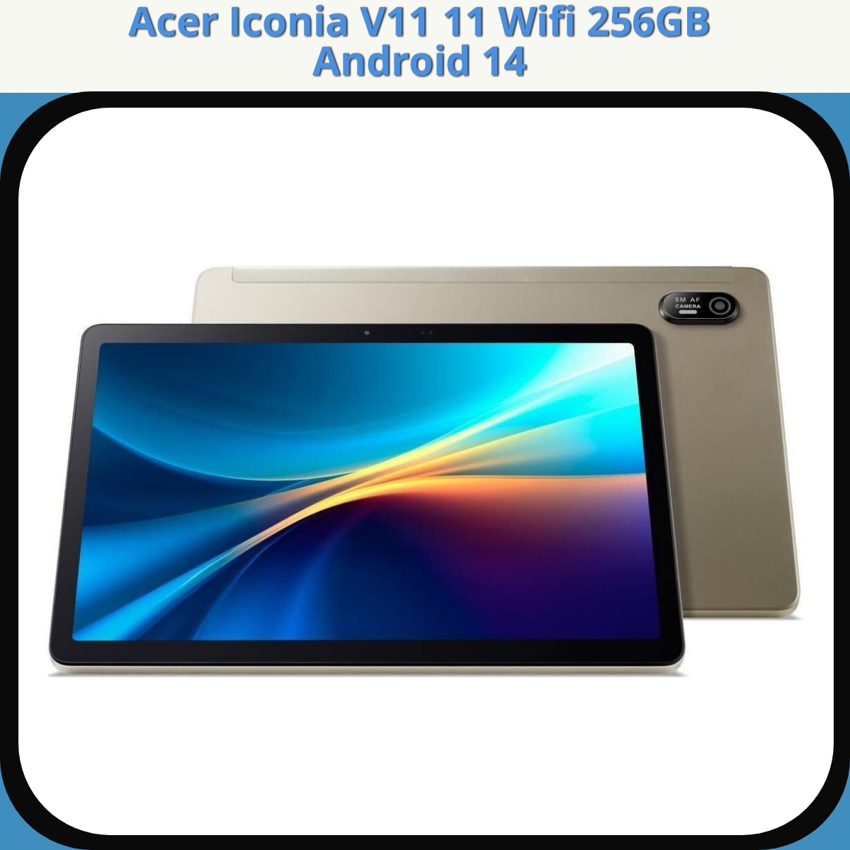 Anmeldelse af Acer Iconia V11 11 Wifi 256GB Android 14