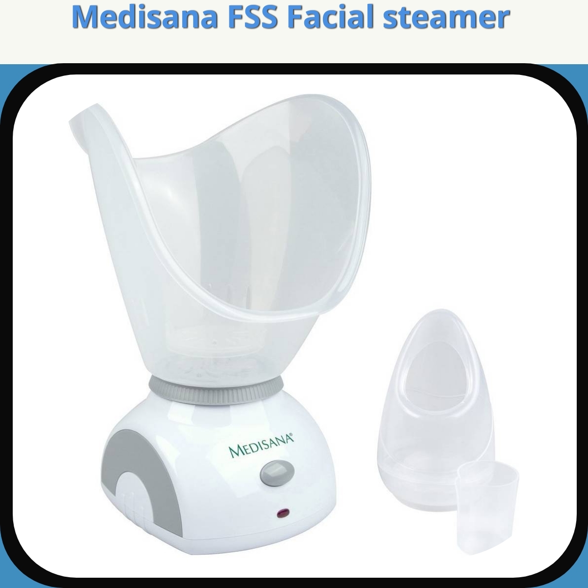 Anmeldelse af Medisana FSS Facial steamer