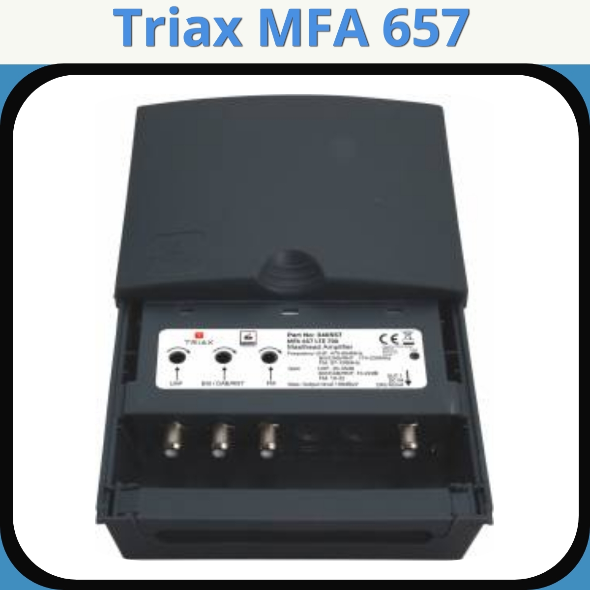 Anmeldelse af Triax MFA 657