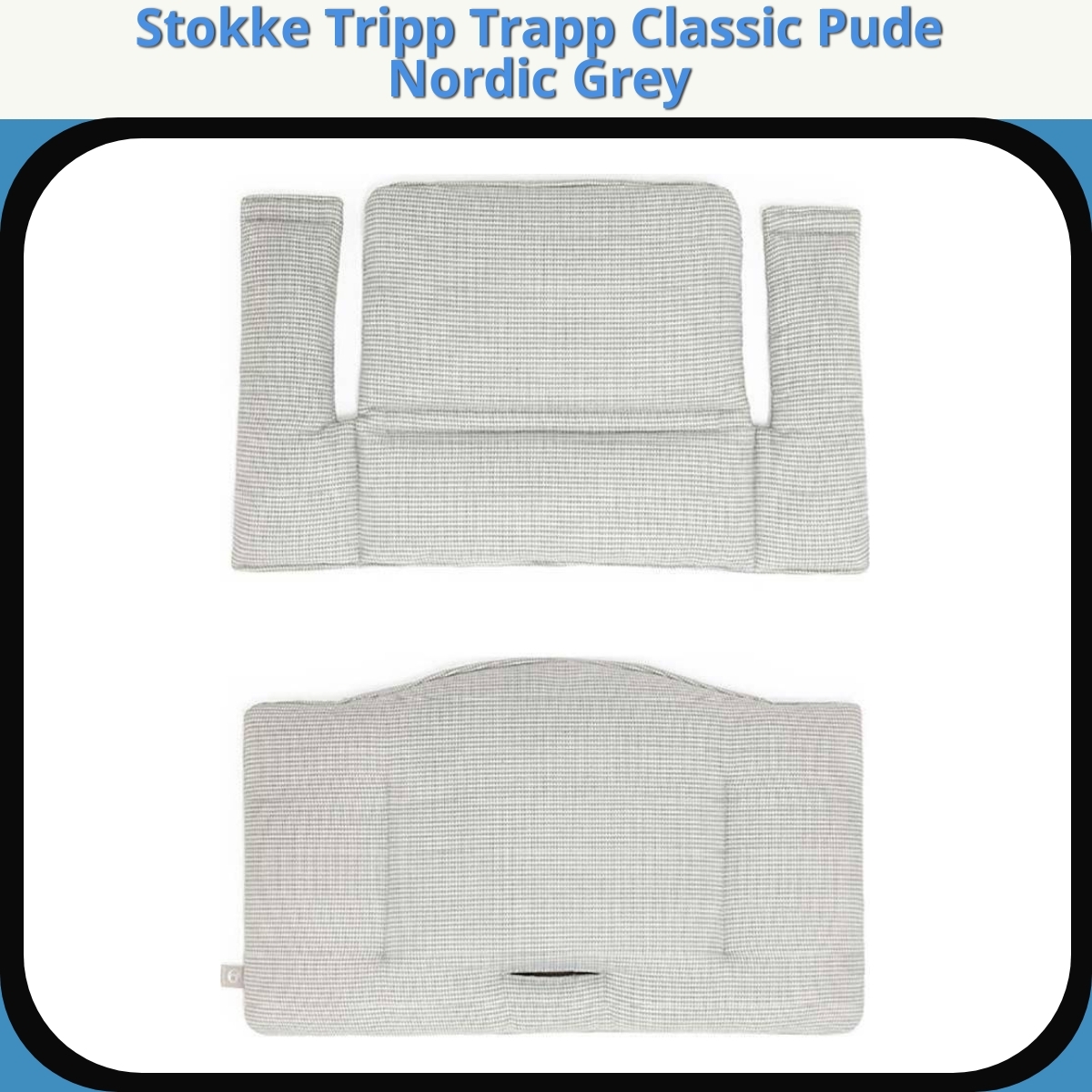 Anmeldelse af Stokke Tripp Trapp Classic Pude Nordic Grey