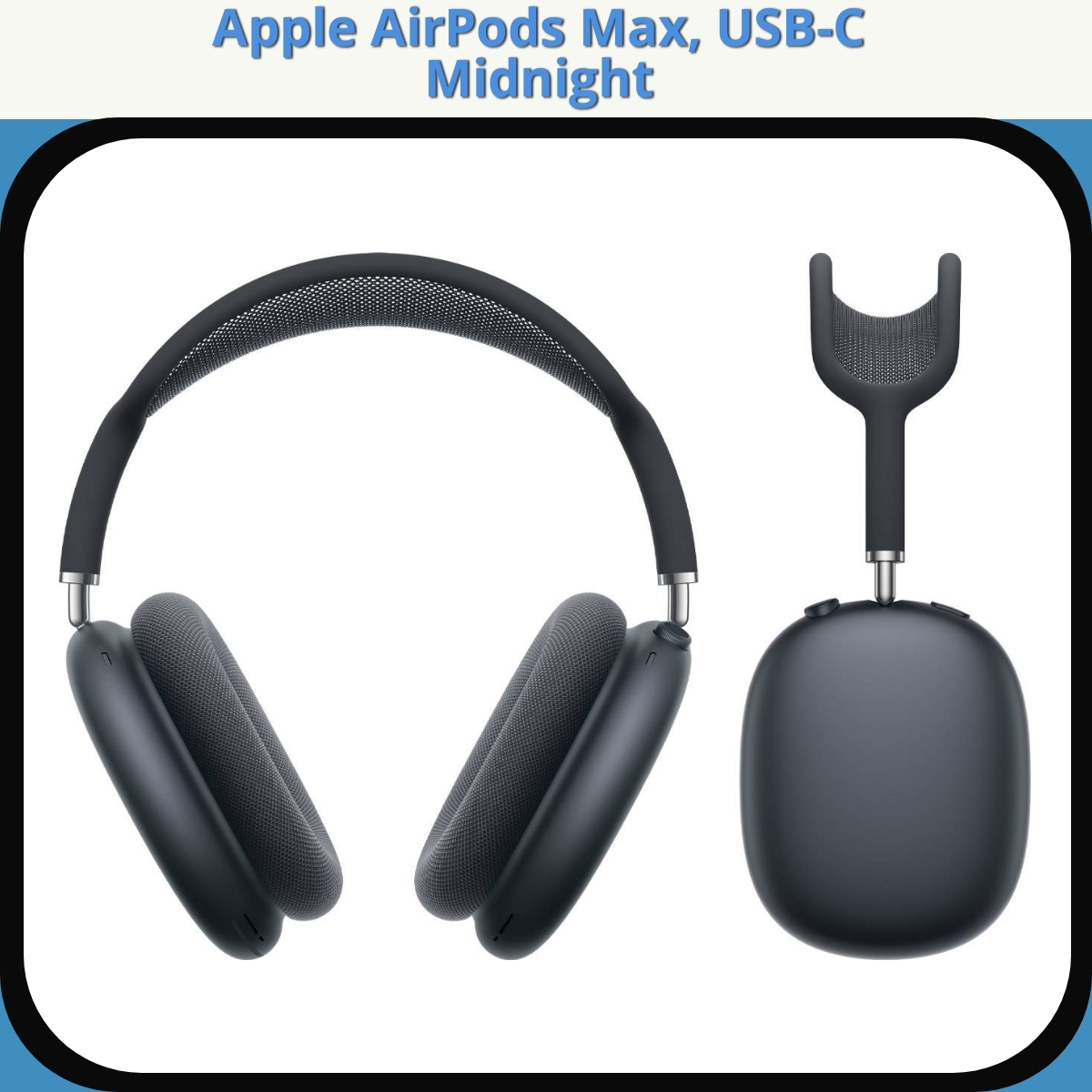 Anmeldelse af Apple AirPods Max, USB-C Midnight