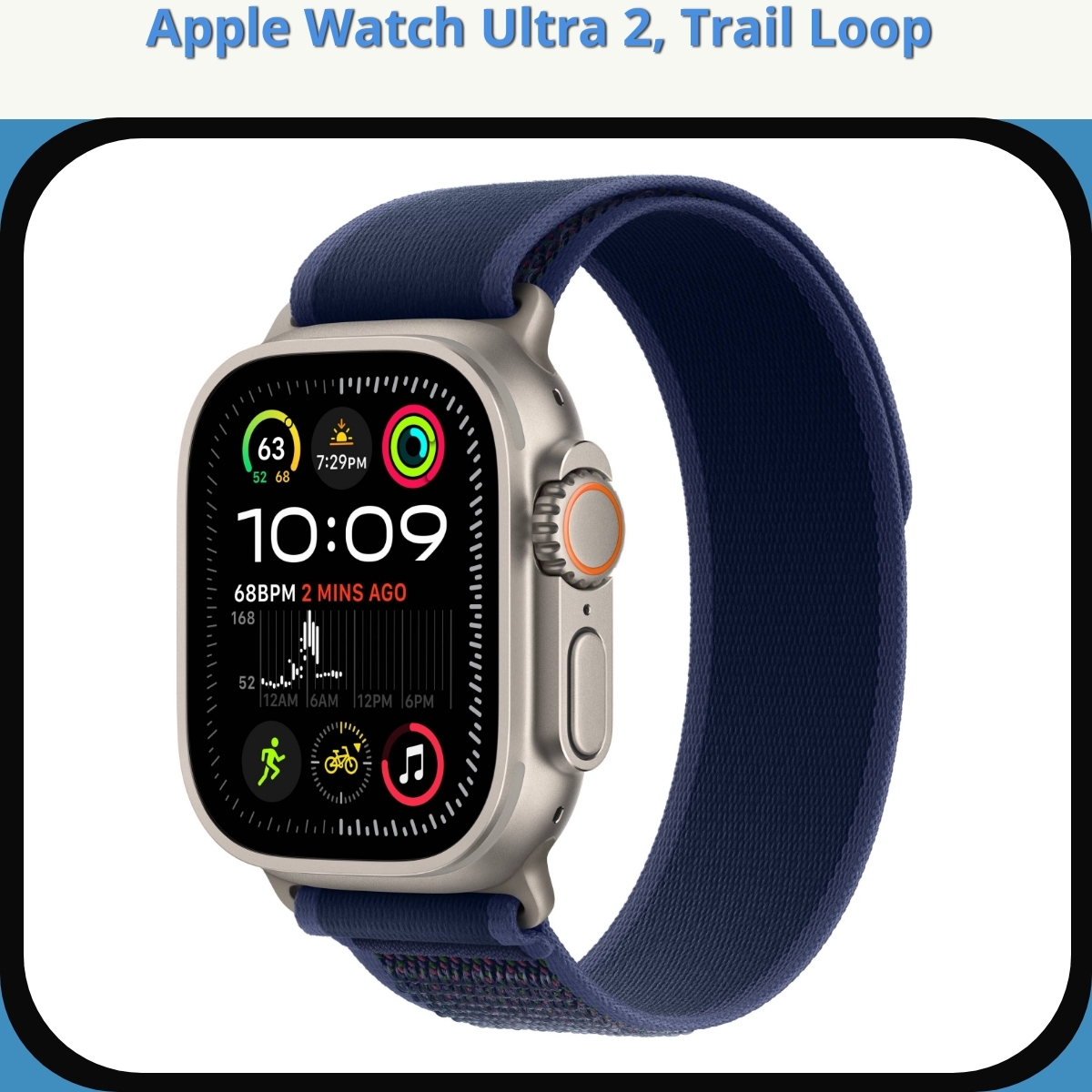 Anmeldelse af Apple Watch Ultra 2, Trail Loop