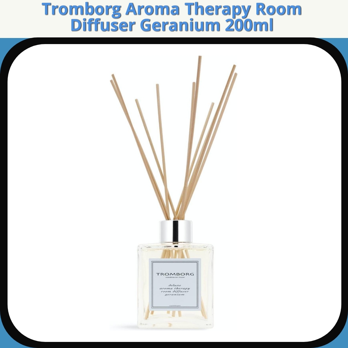 Anmeldelse af Tromborg Aroma Therapy Room Diffuser Geranium 200ml
