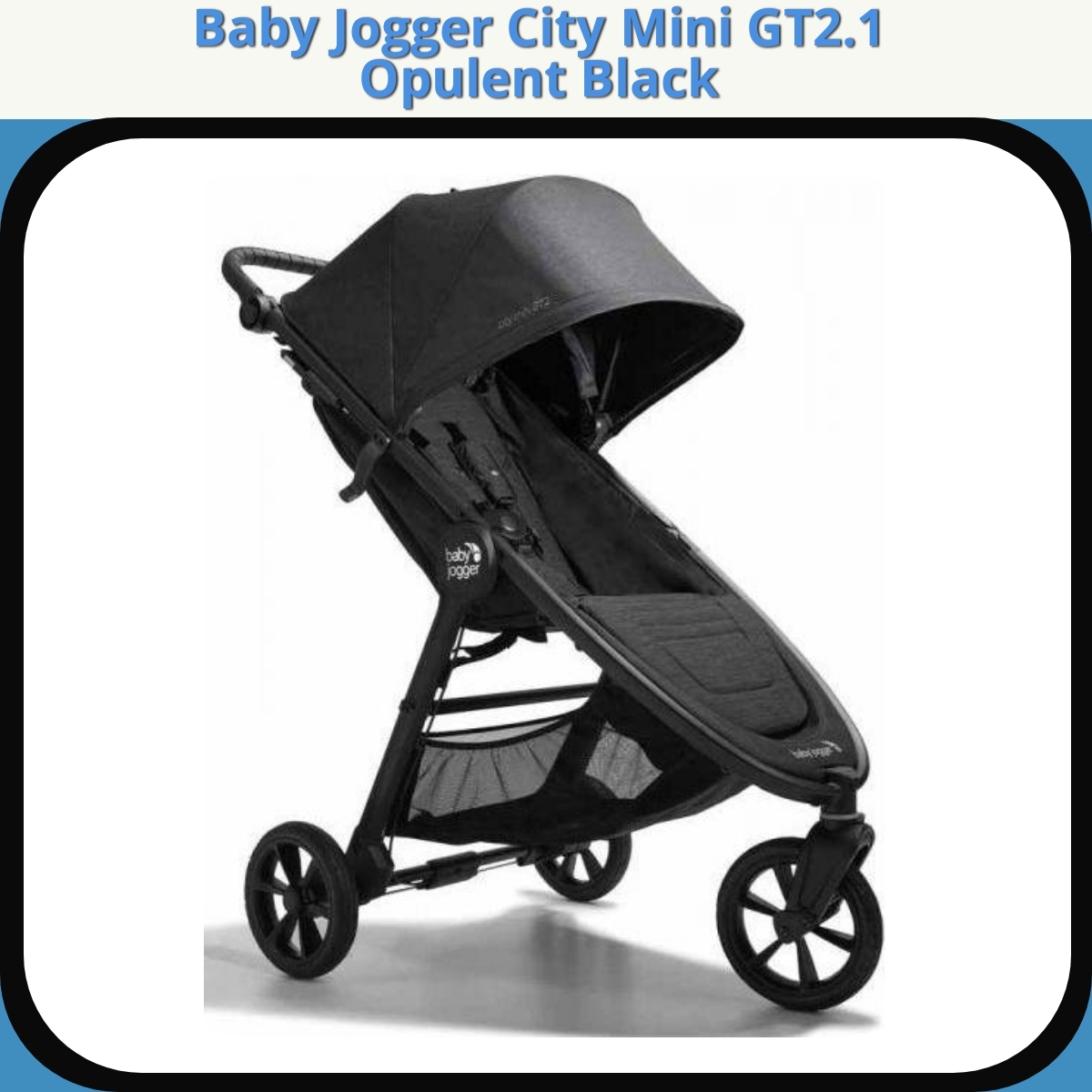Anmeldelse af Baby Jogger City Mini GT2.1 Opulent Black