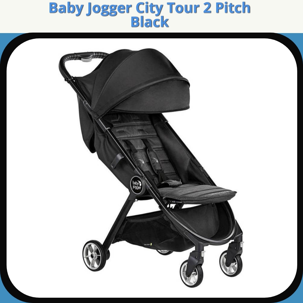 Anmeldelse af Baby Jogger City Tour 2 Pitch Black