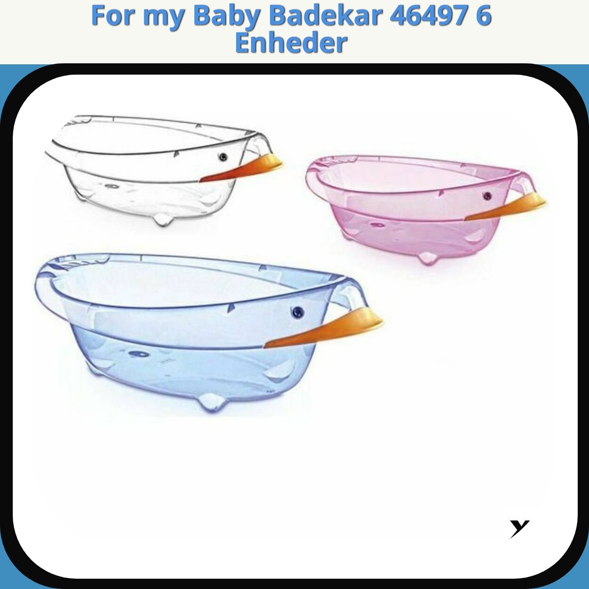 Anmeldelse af For my Baby Badekar 46497 6 Enheder