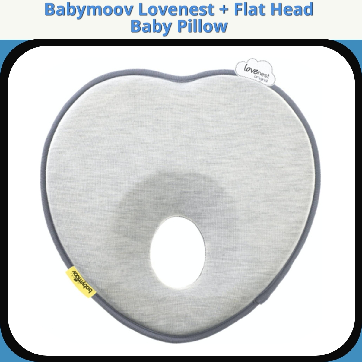 Anmeldelse af Babymoov Lovenest + Flat Head Baby Pillow