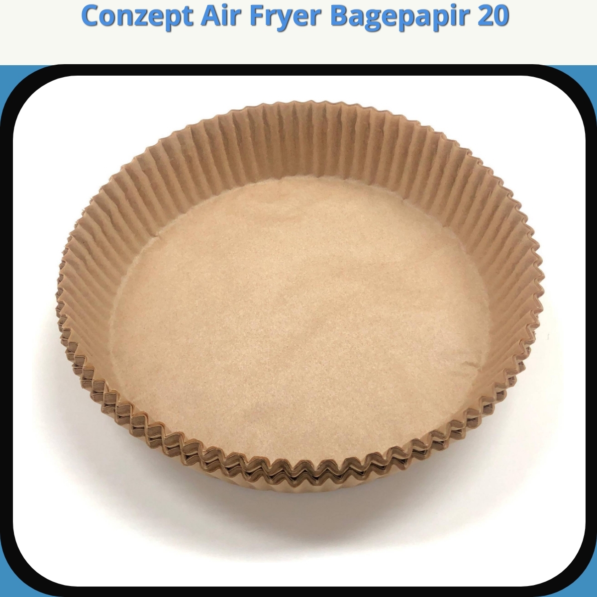 Anmeldelse af Conzept Air Fryer Bagepapir 20