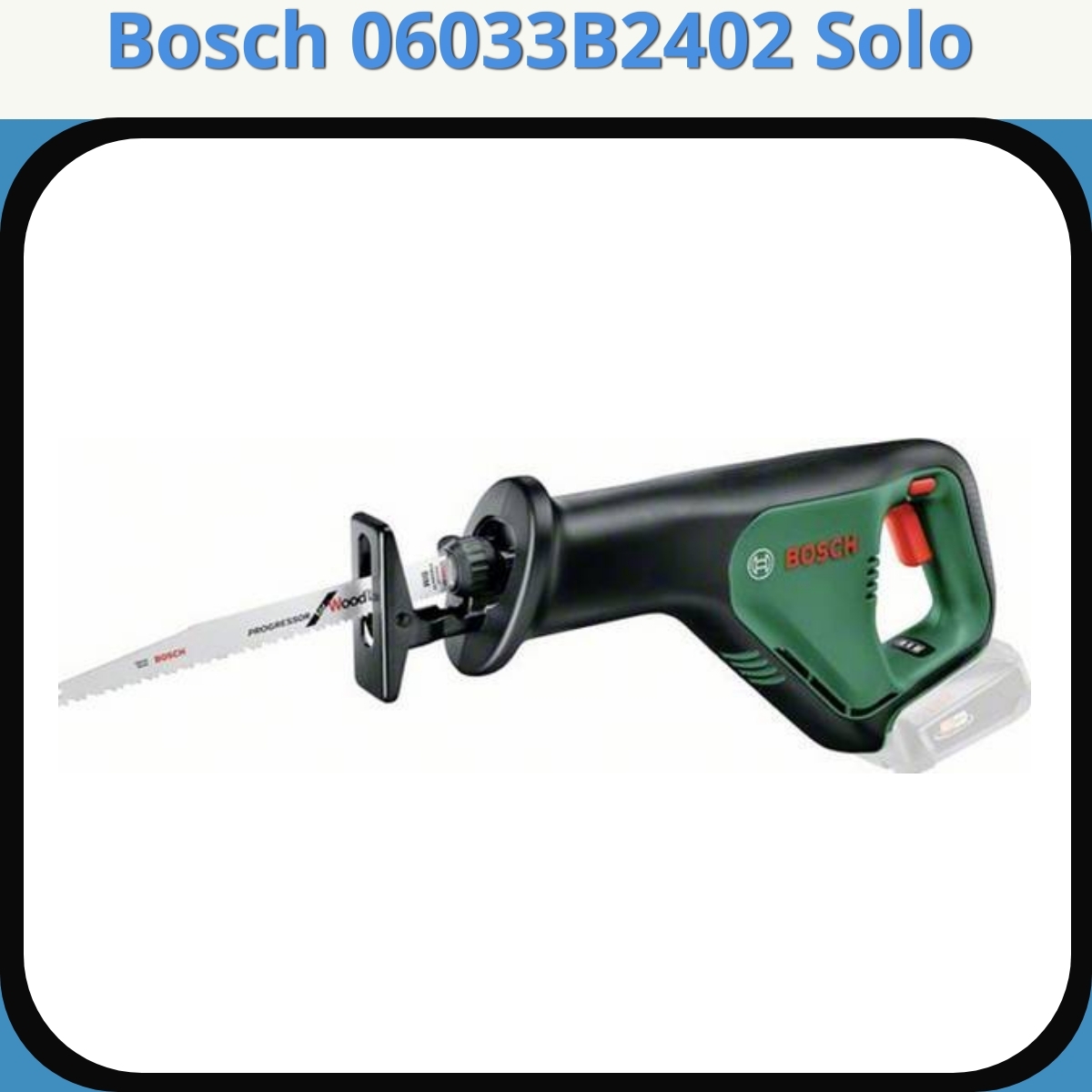 Anmeldelse af Bosch 06033B2402 Solo