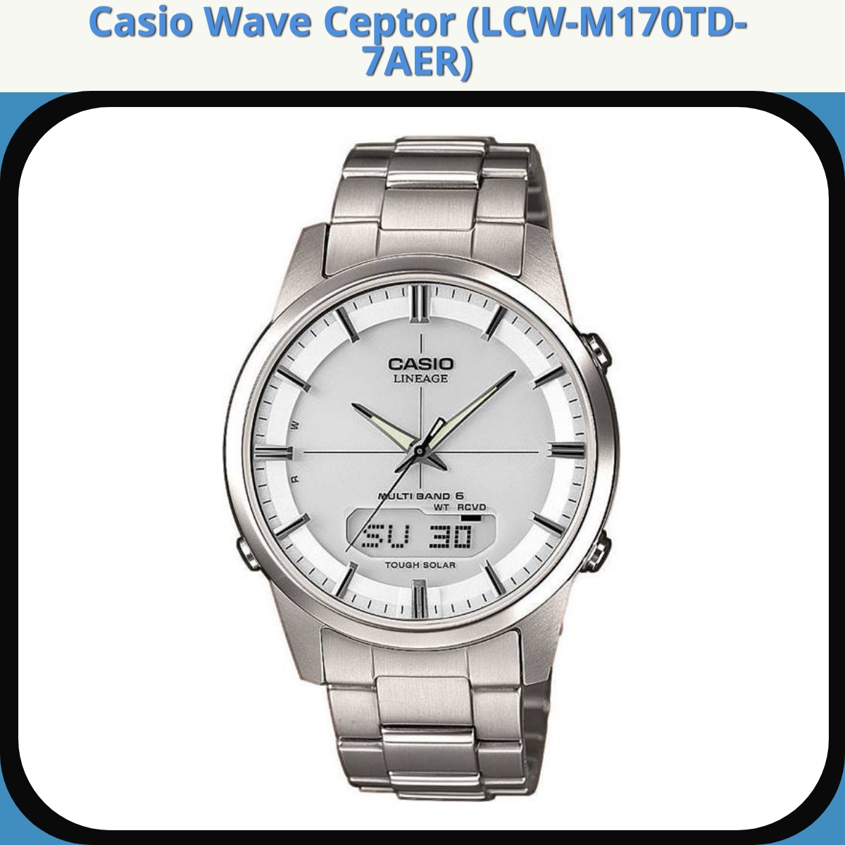 Anmeldelse af Casio Wave Ceptor (LCW-M170TD-7AER)