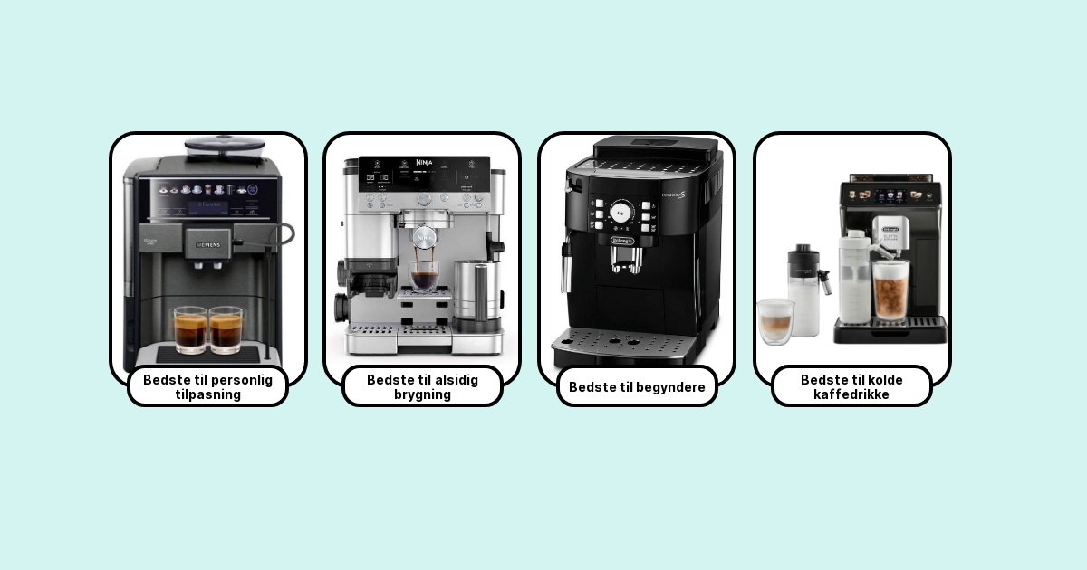  7 Bedste Automatiske Espressomaskiner oktober 2025 Rytmen dk