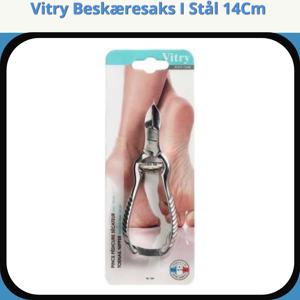 Anmeldelse af Vitry Beskæresaks I Stål 14Cm
