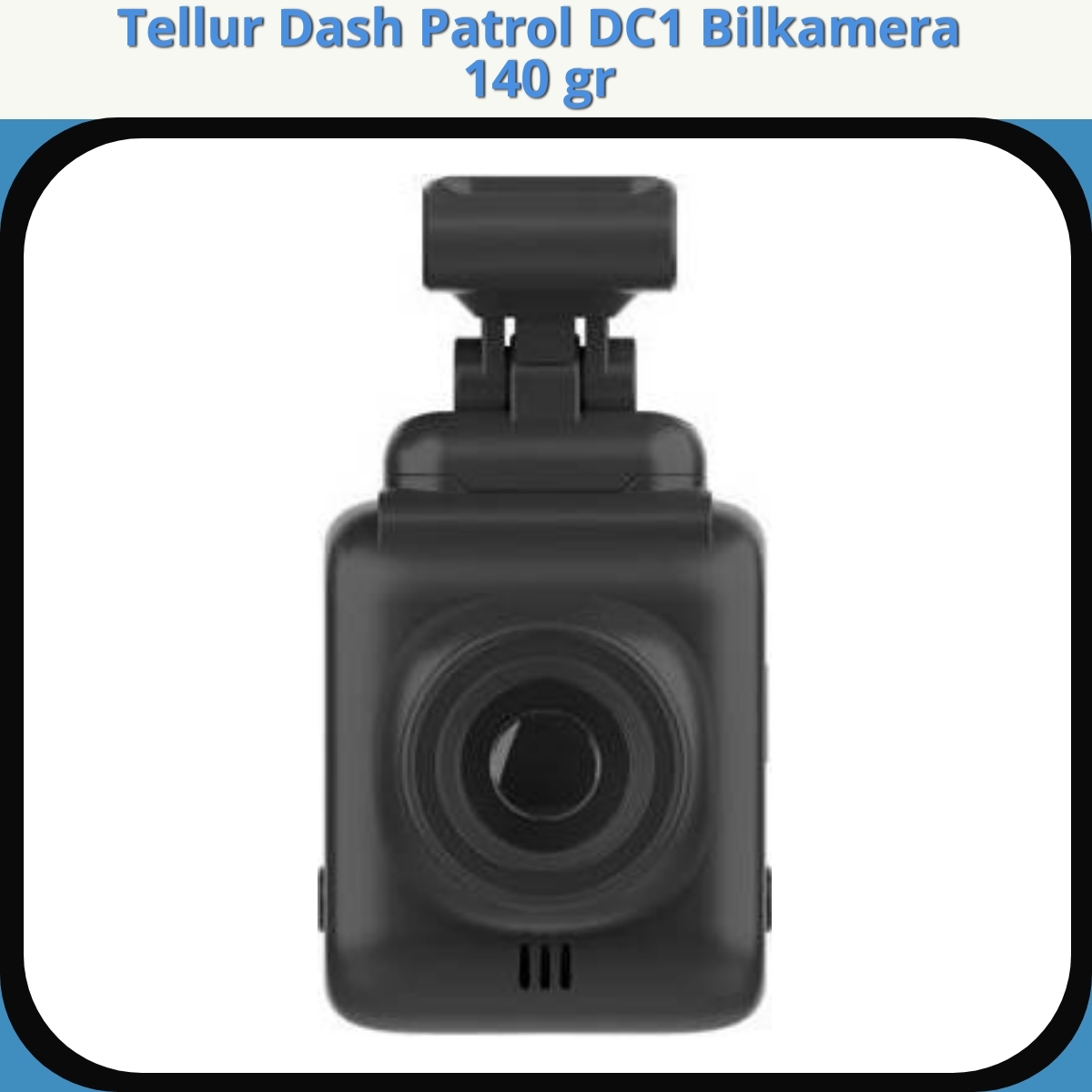 Anmeldelse af Tellur Dash Patrol DC1 Bilkamera 140 gr