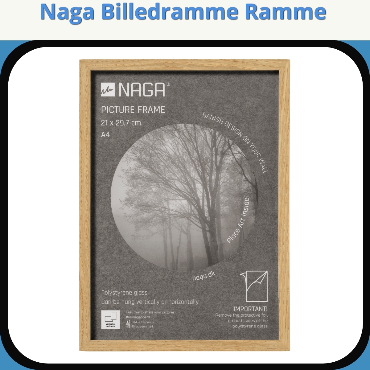 Anmeldelse af Naga Billedramme Ramme