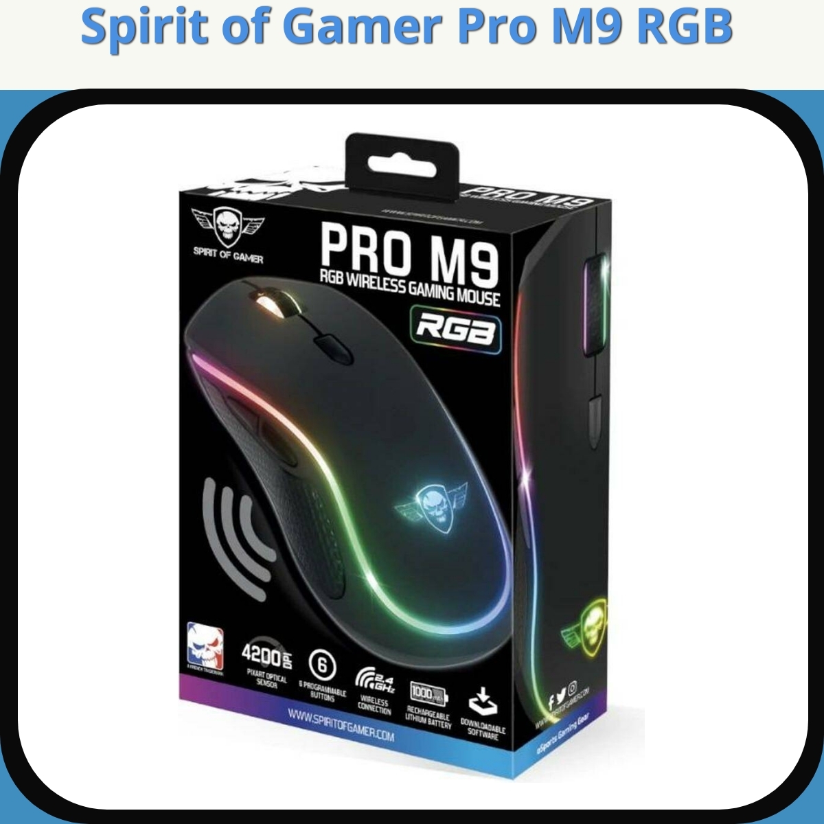 Anmeldelse af Spirit of Gamer Pro M9 RGB