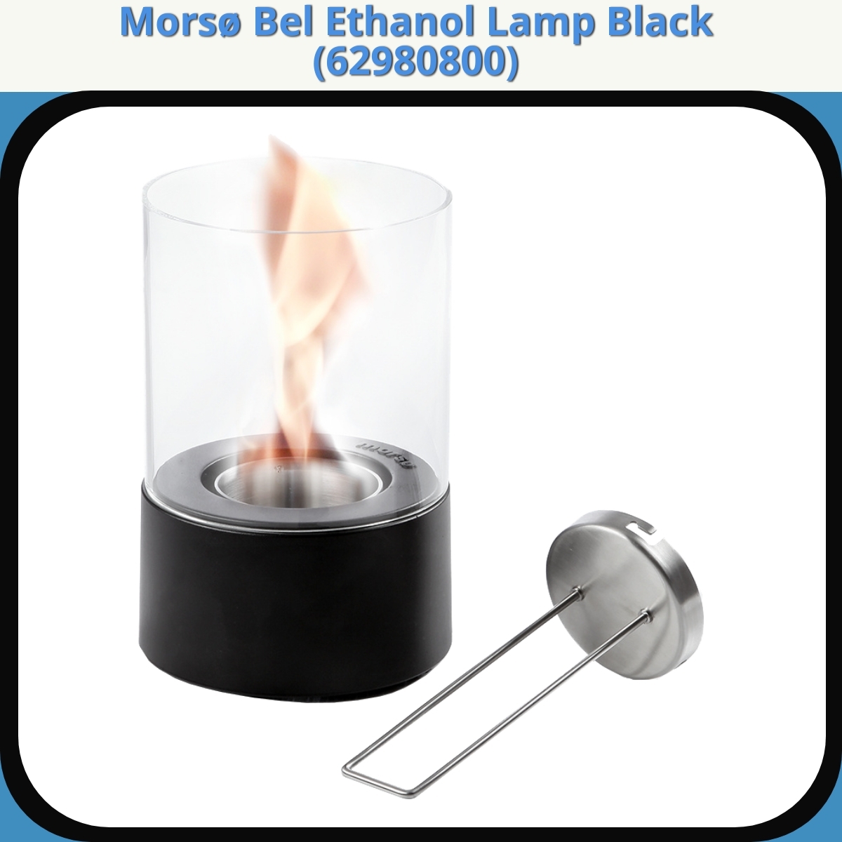 Anmeldelse af Morsø Bel Ethanol Lamp Black (62980800)