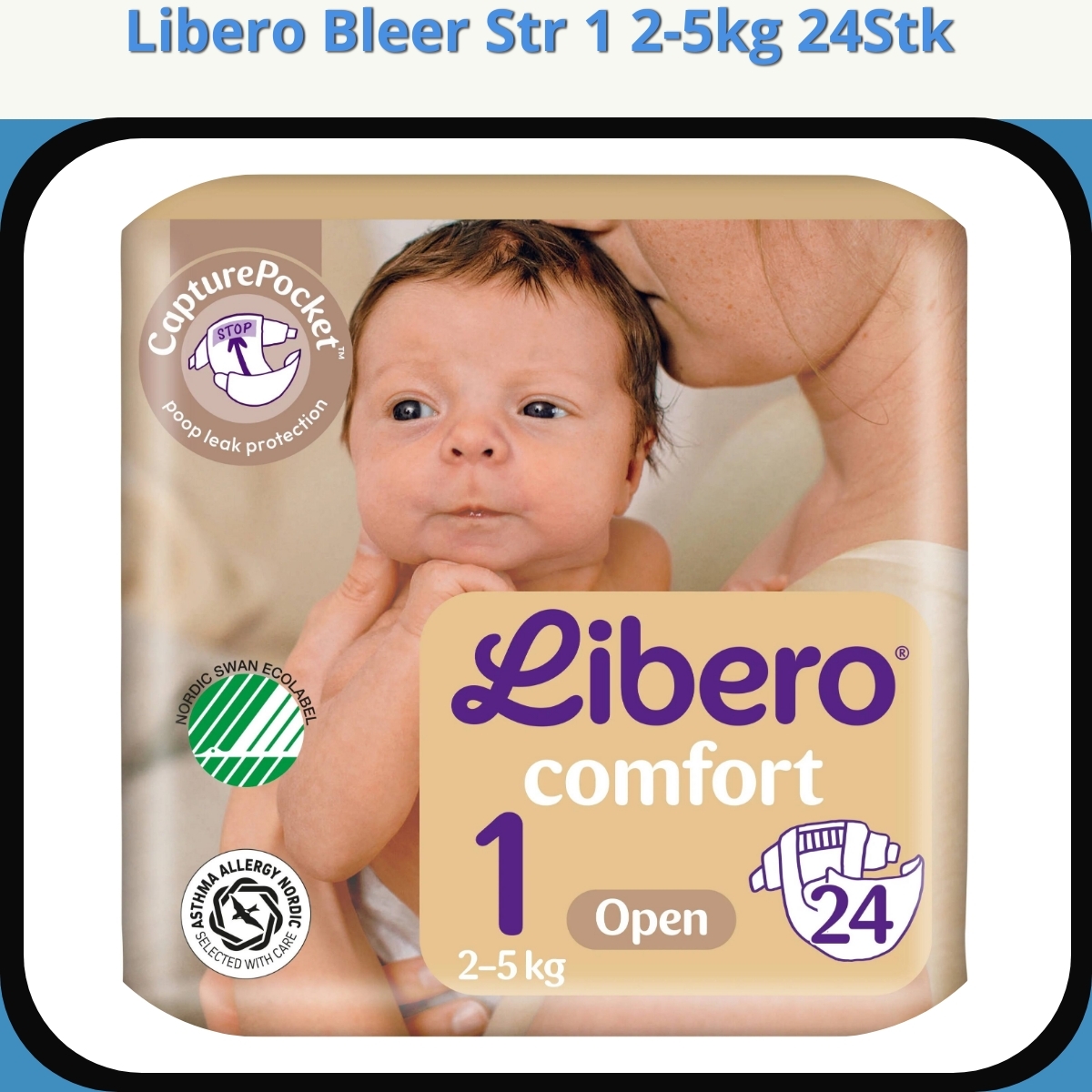 Anmeldelse af Libero Bleer Str 1 2-5kg 24Stk