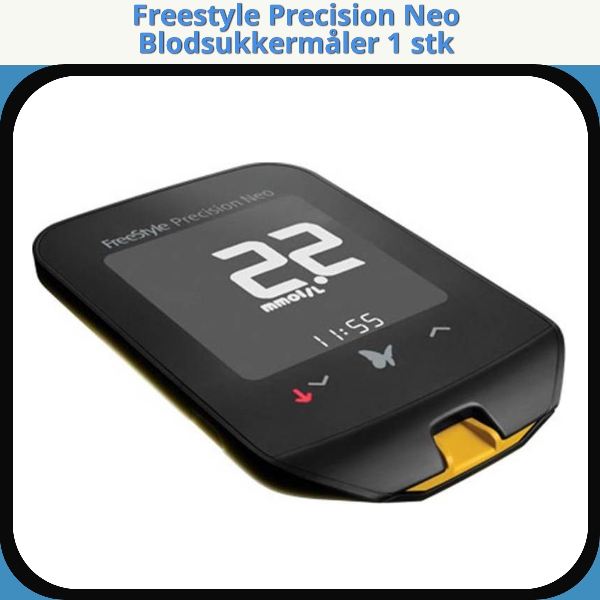 Anmeldelse af Freestyle Precision Neo Blodsukkermåler 1 stk
