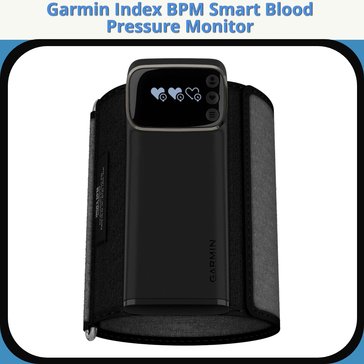 Anmeldelse af Garmin Index BPM Smart Blood Pressure Monitor