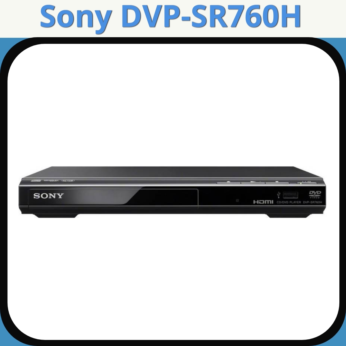 Anmeldelse af Sony DVP-SR760H