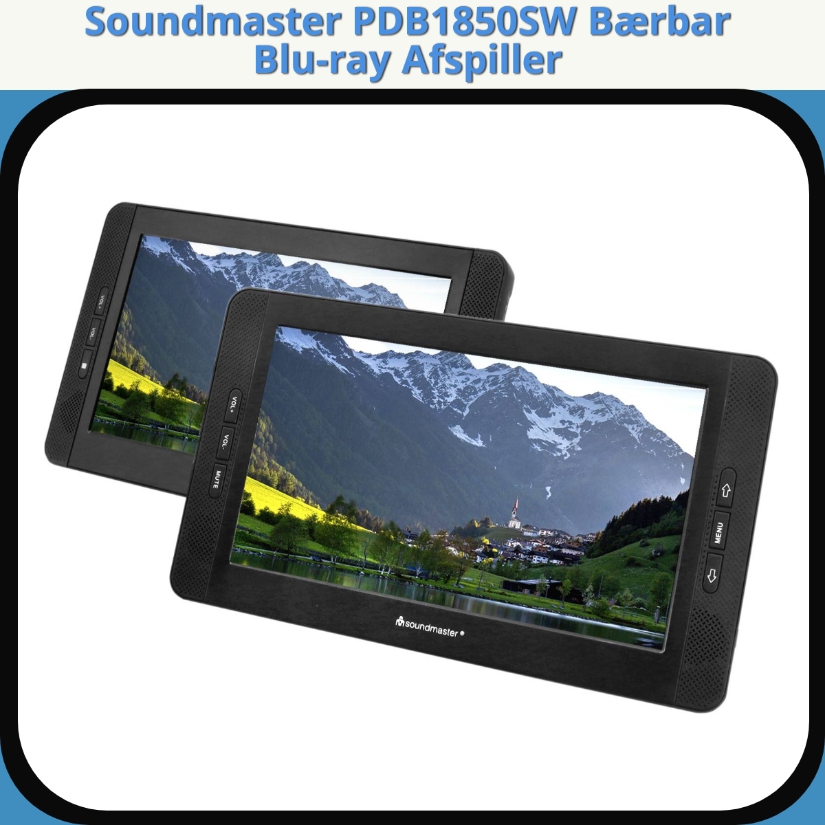 Anmeldelse af Soundmaster PDB1850SW Bærbar Blu-ray Afspiller