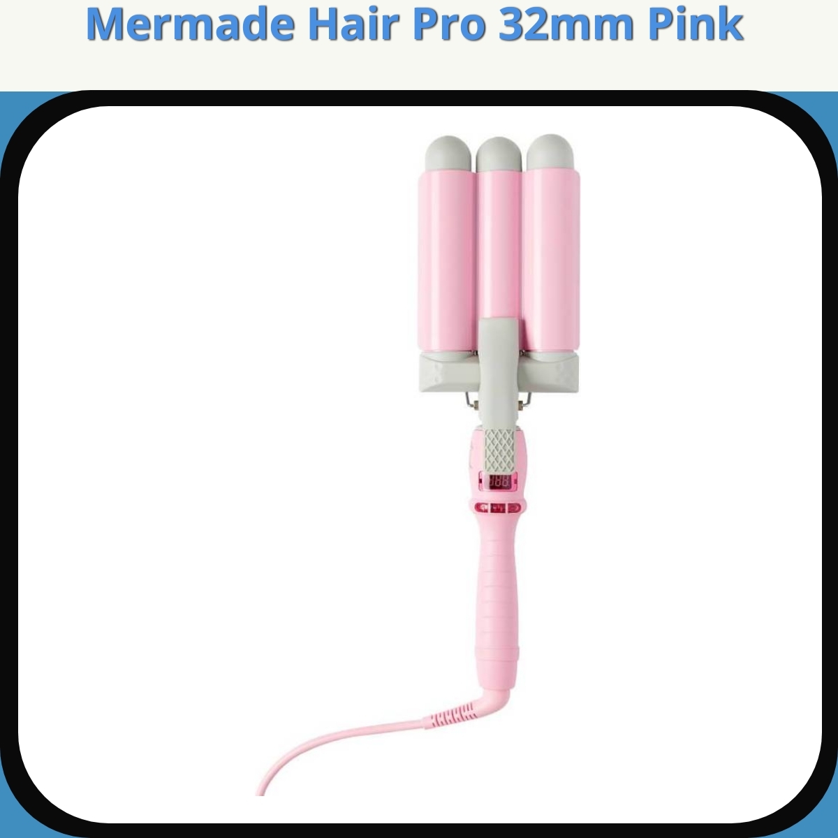 Anmeldelse af Mermade Hair Pro 32mm Pink