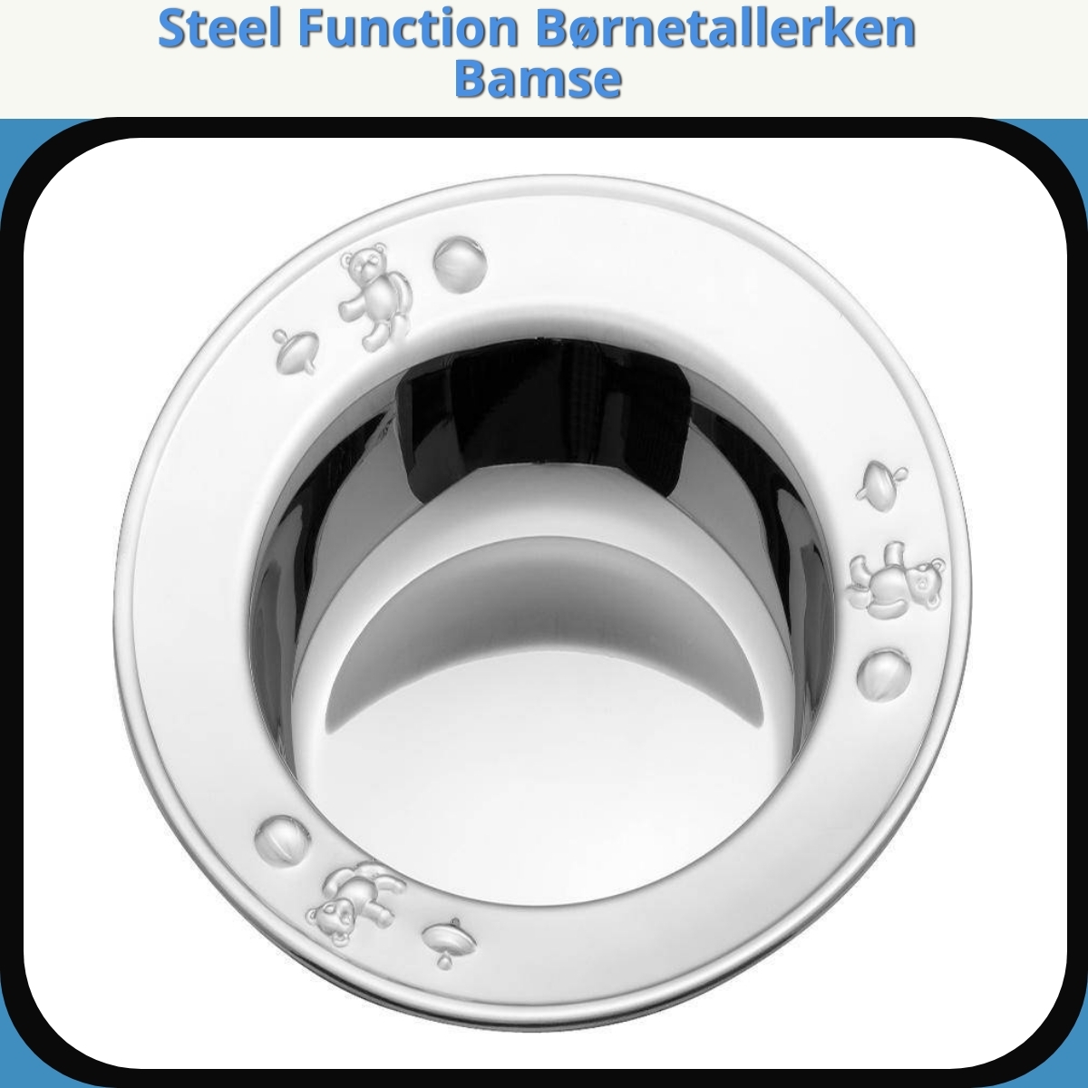 Anmeldelse af Steel Function Børnetallerken Bamse