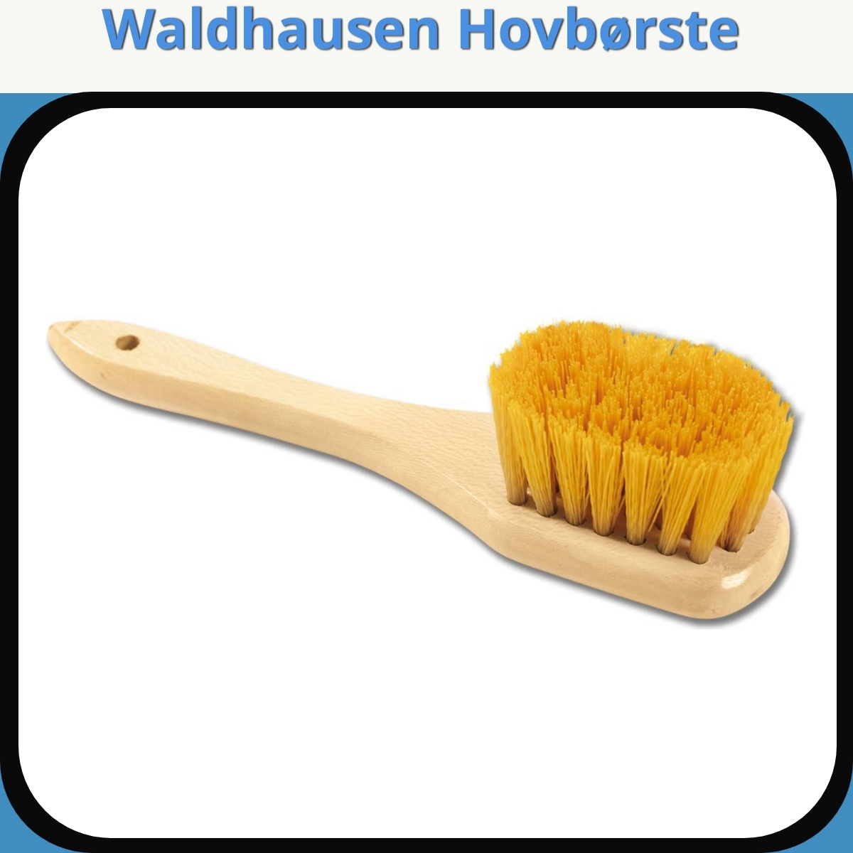 Anmeldelse af Waldhausen Hovbørste