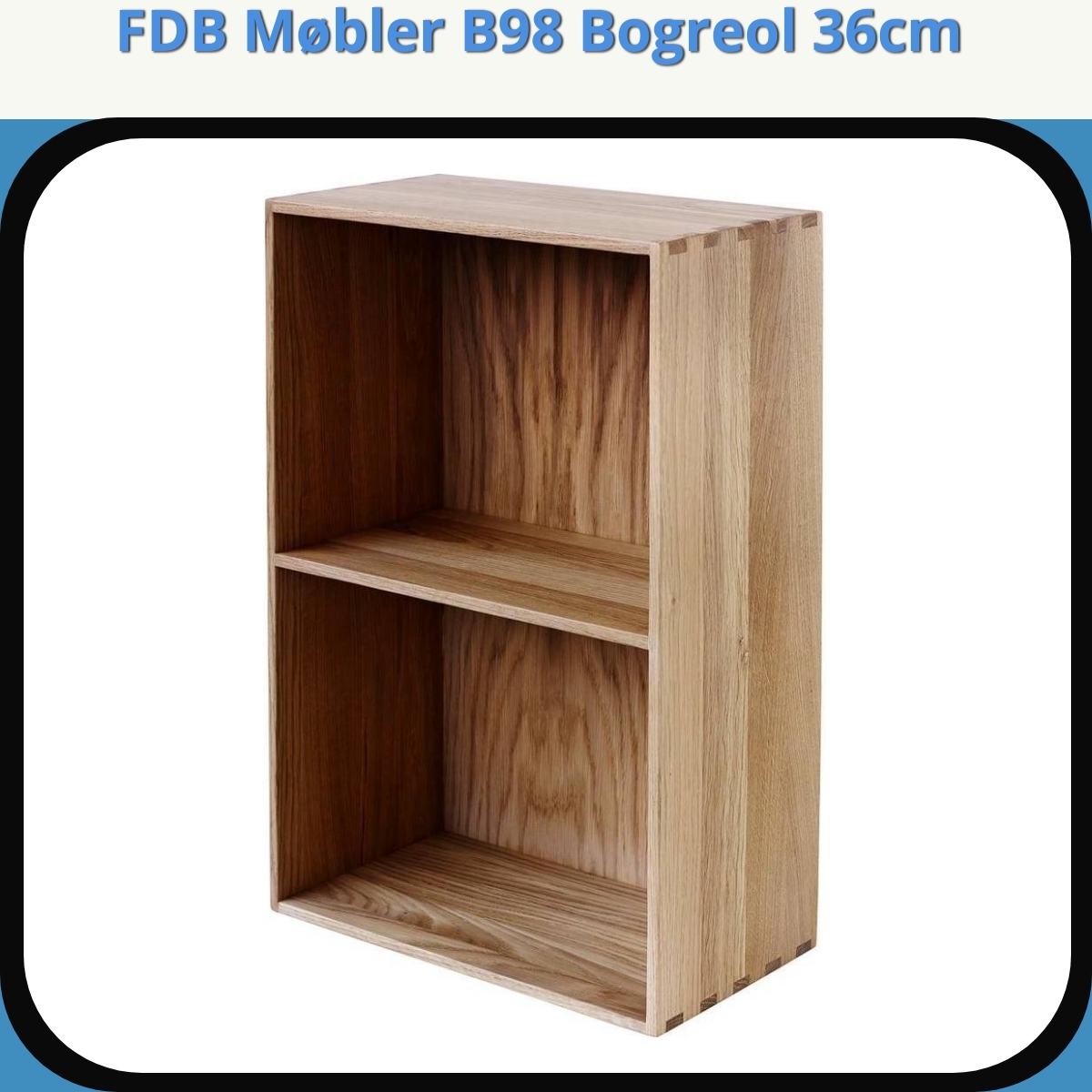 Anmeldelse af FDB Møbler B98 Bogreol 36cm