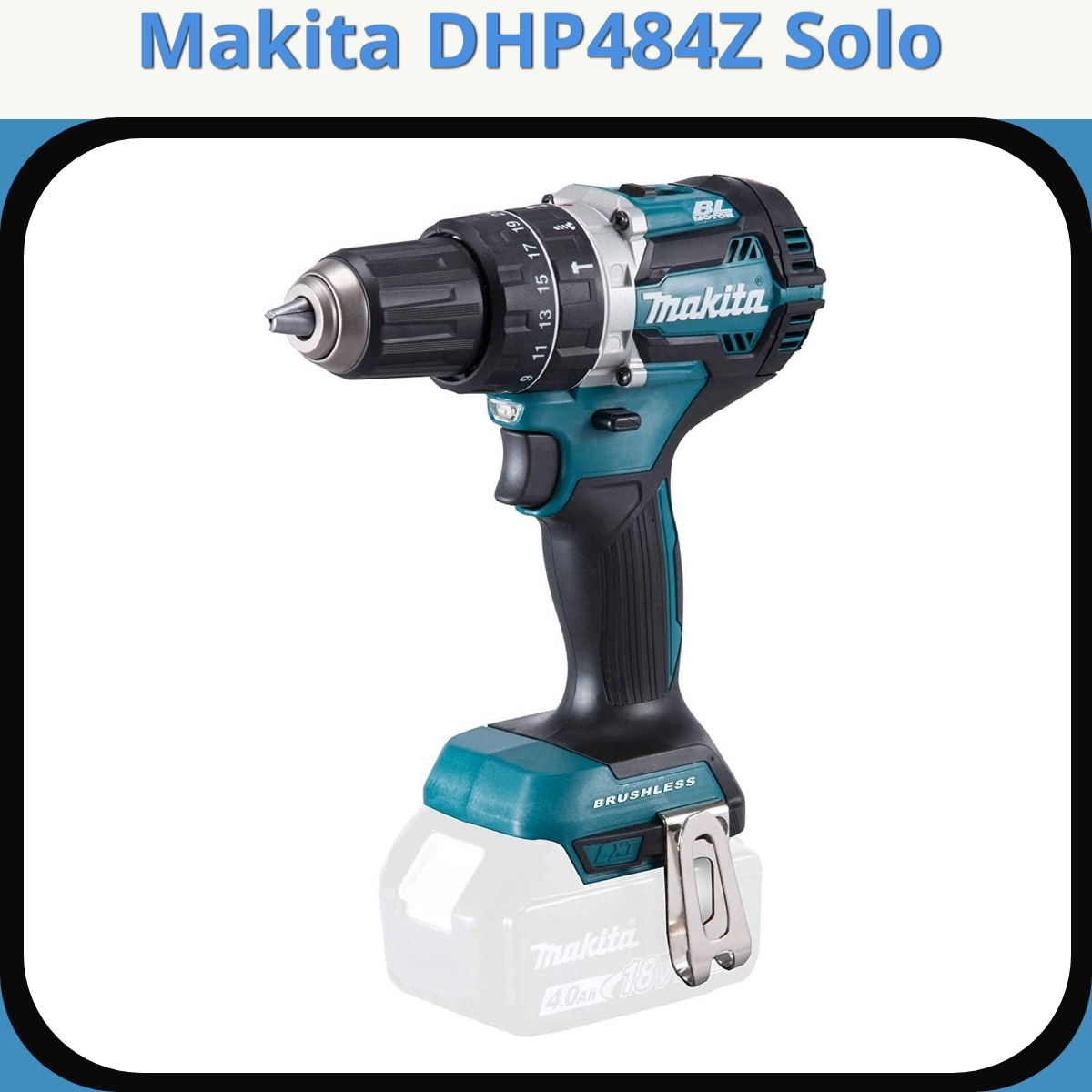 Anmeldelse af Makita DHP484Z Solo