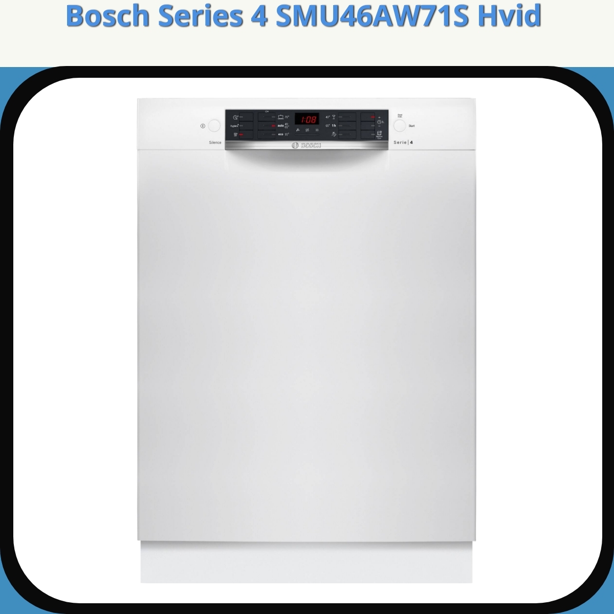 Anmeldelse af Bosch Series 4 SMU46AW71S Hvid