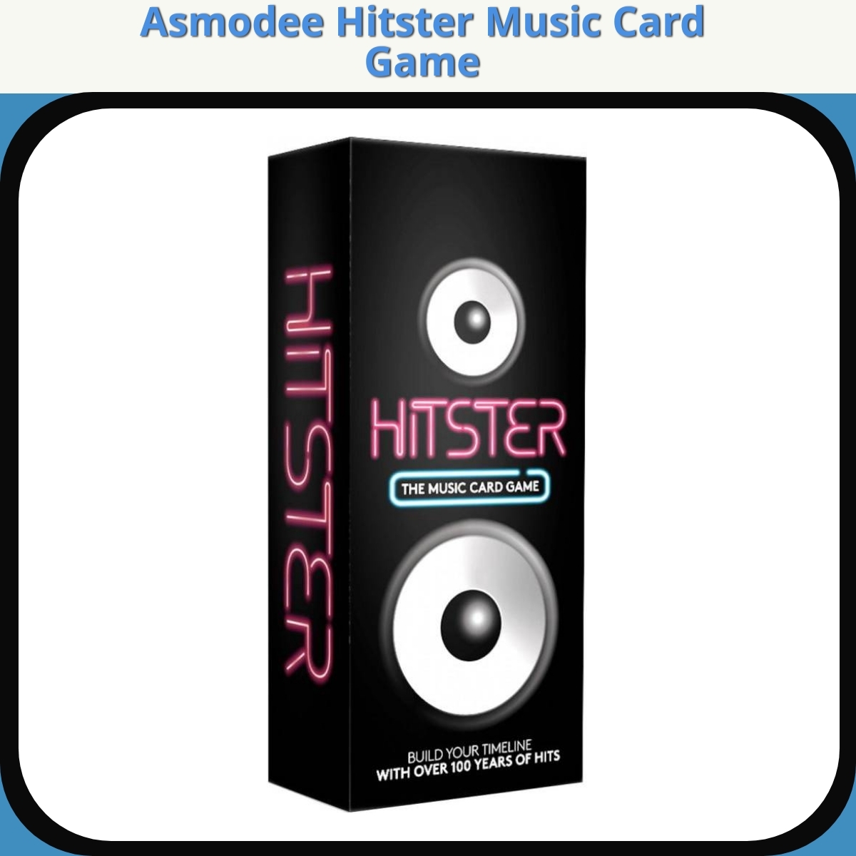 Anmeldelse af Asmodee Hitster Music Card Game