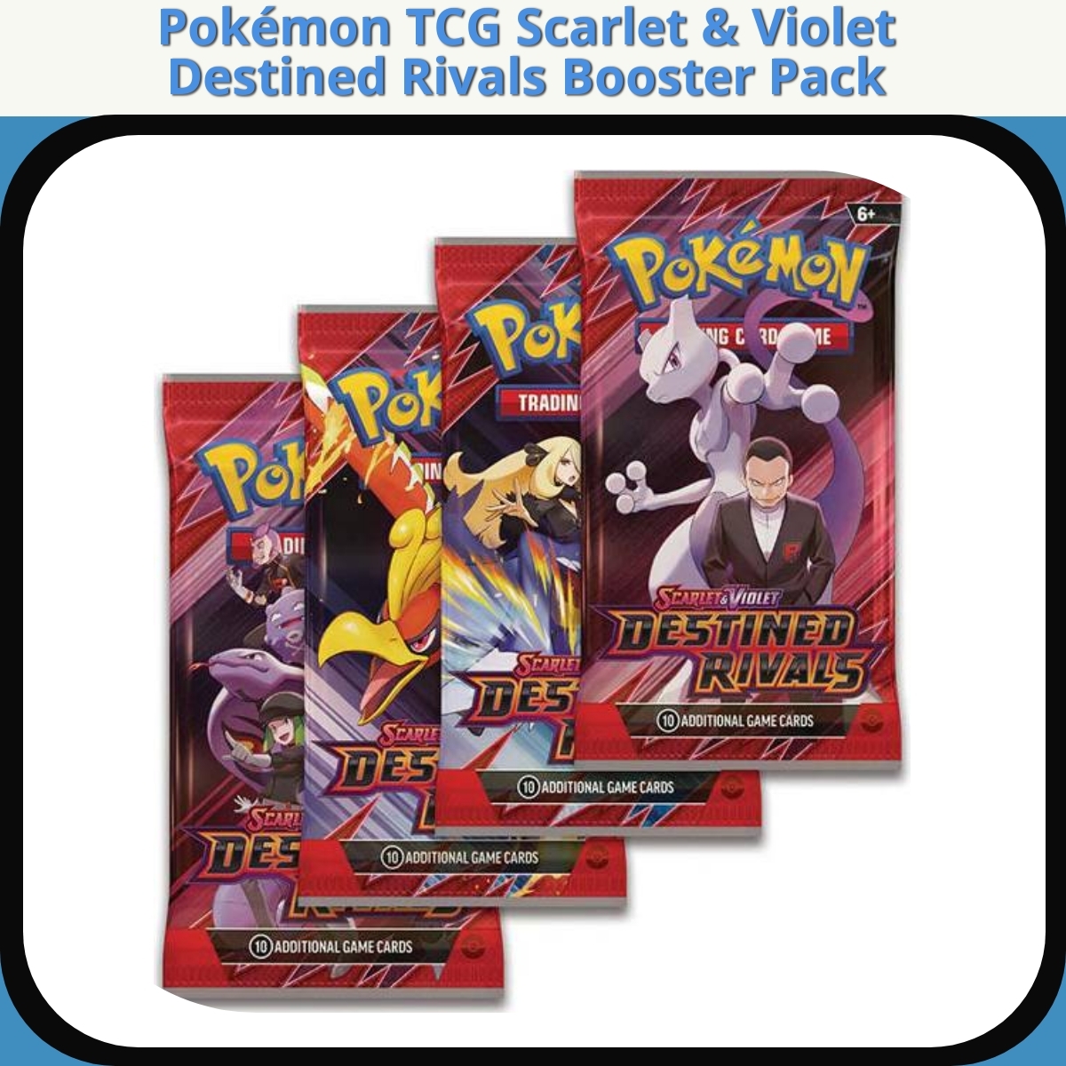 Anmeldelse af Pokémon TCG Scarlet & Violet Destined Rivals Booster Pack