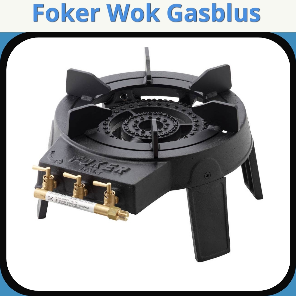 Anmeldelse af Foker Wok Gasblus