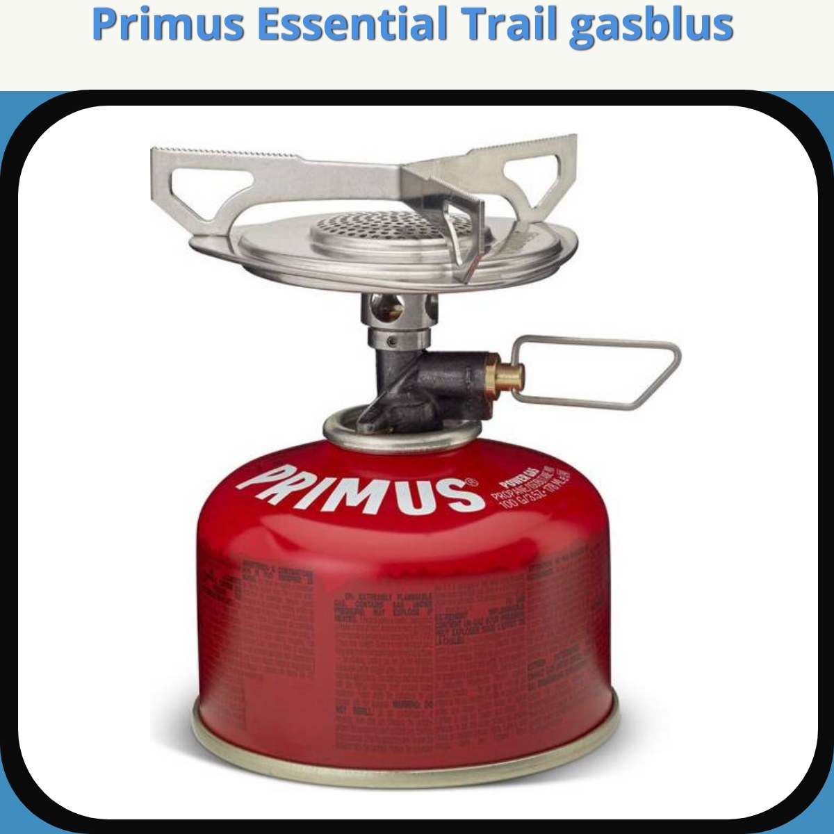 Anmeldelse af Primus Essential Trail gasblus