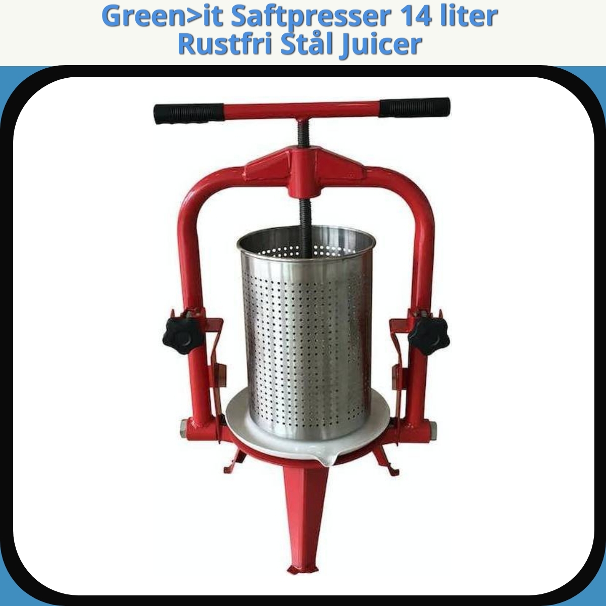 Anmeldelse af Green>it Saftpresser 14 liter Rustfri Stål Juicer” class=”wp-image-26076″/></figure>


<div id=