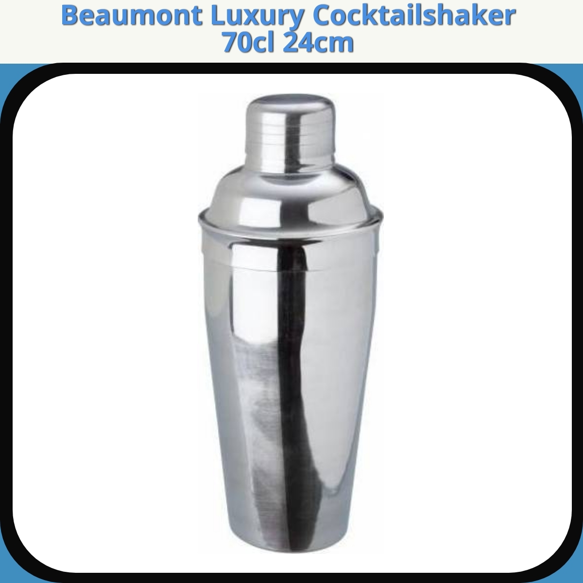 Anmeldelse af Beaumont Luxury Cocktailshaker 70cl 24cm
